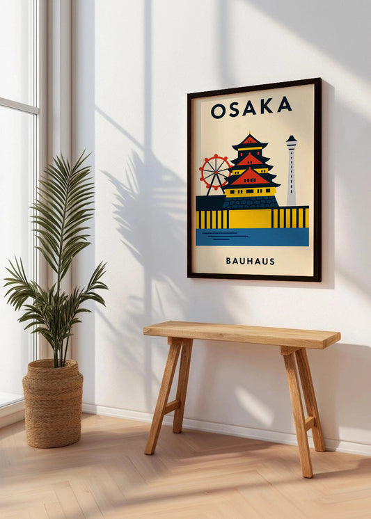 Cuadro Osaka Poster Bauhaus