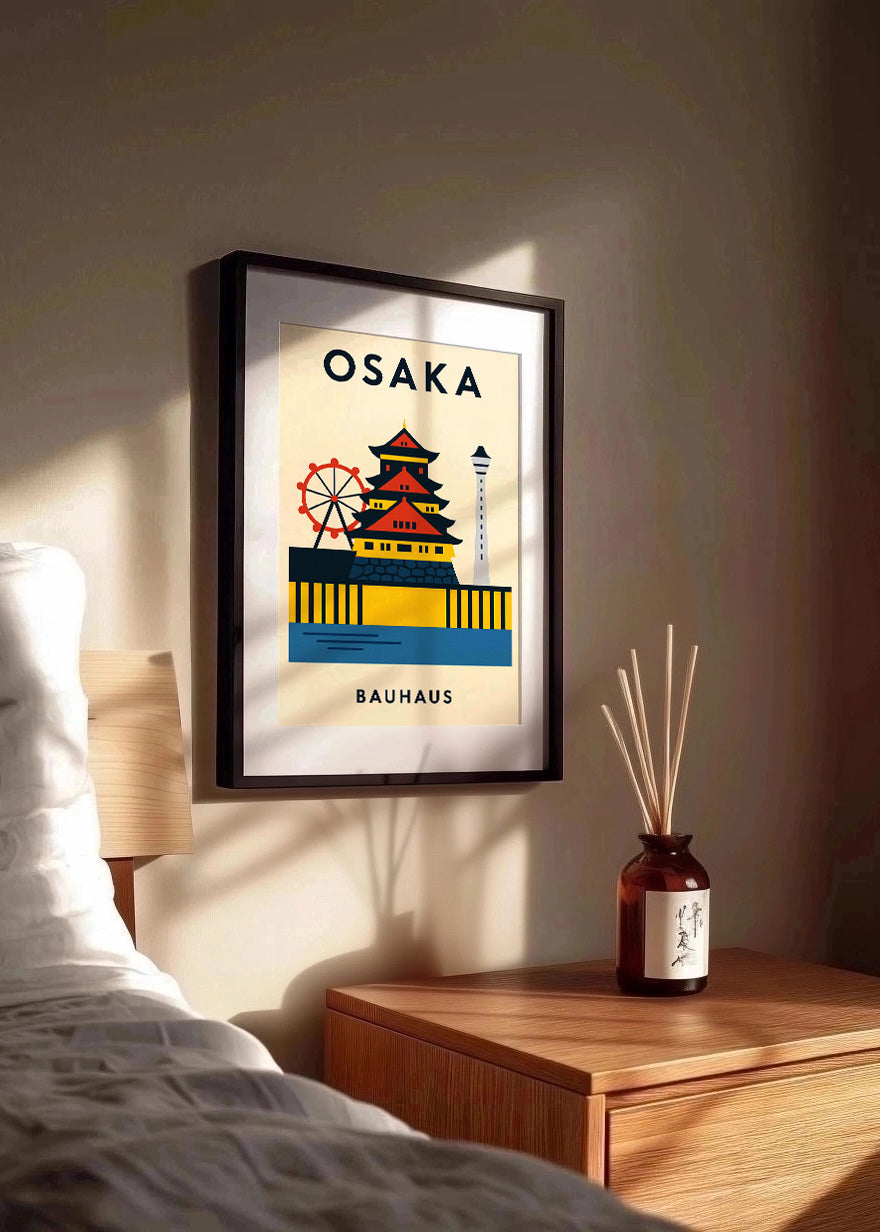 Cuadro Osaka Poster Bauhaus