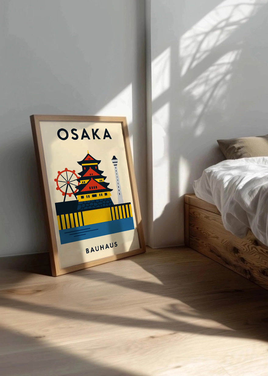 Cuadro Osaka Poster Bauhaus