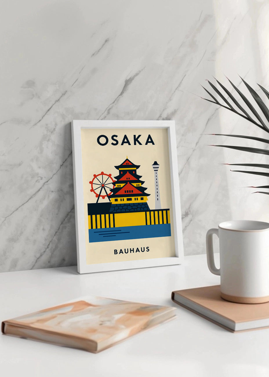 Cuadro Osaka Poster Bauhaus