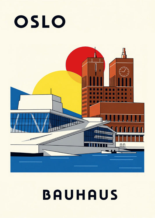 Cuadro Oslo Poster Bauhaus