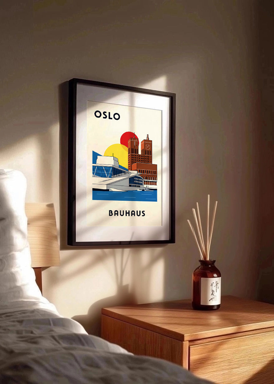 Cuadro Oslo Poster Bauhaus