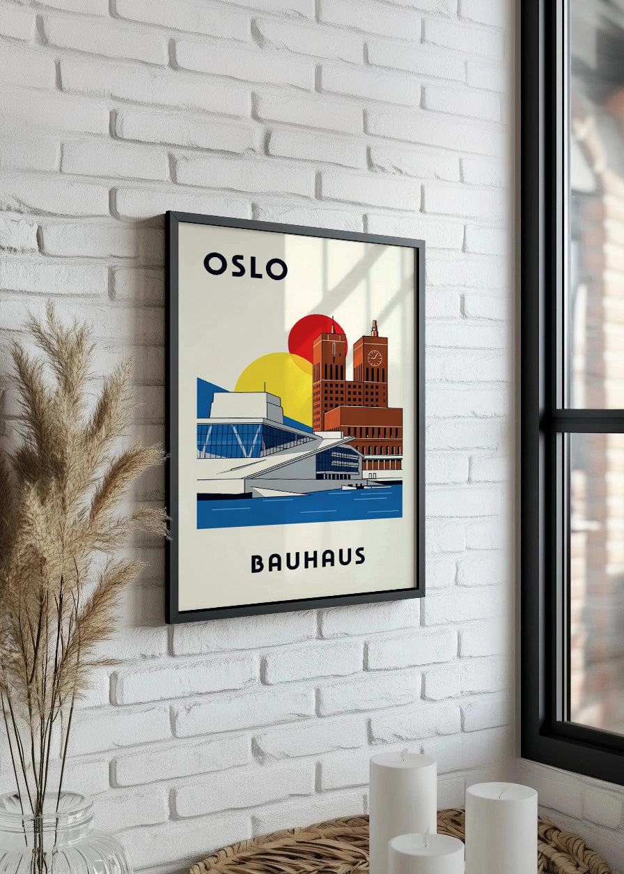 Cuadro Oslo Poster Bauhaus