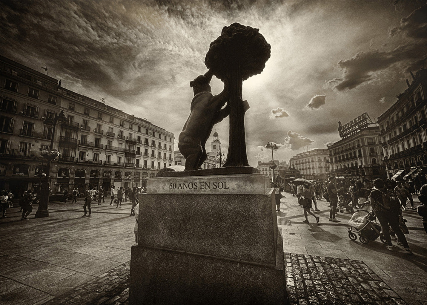 Cuadro ​Oso del Madroño Puerta del Sol