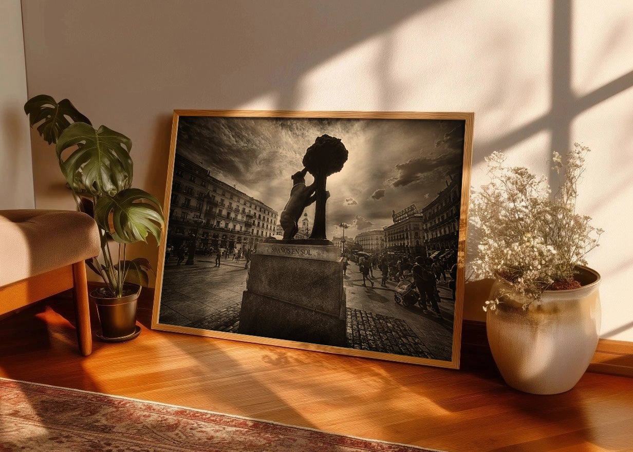 Cuadro ​Oso del Madroño Puerta del Sol