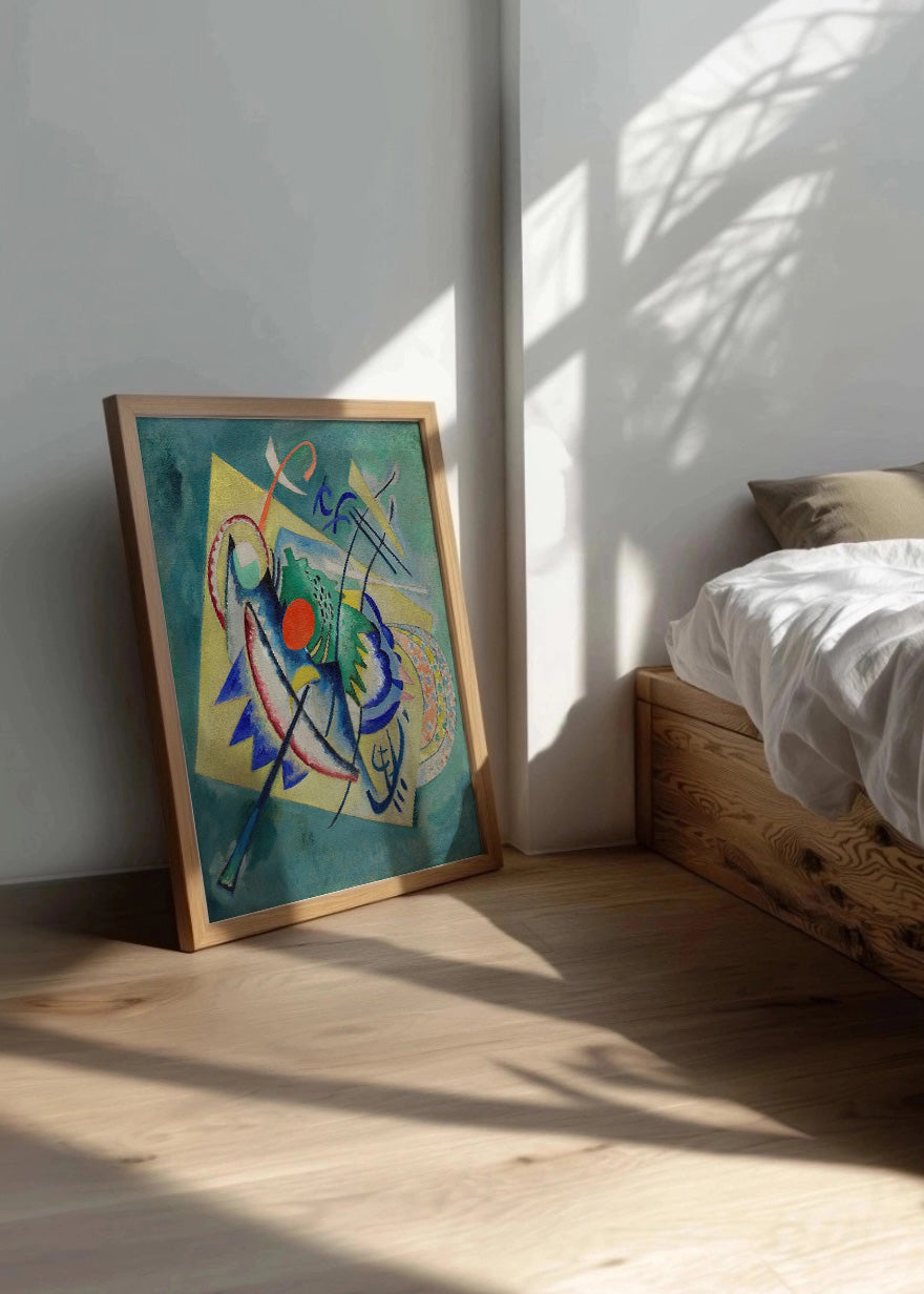 Cuadro Ovalo rojo (Kandinsky)