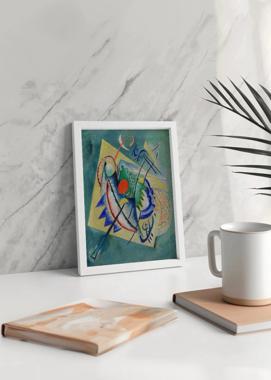 Cuadro Ovalo rojo (Kandinsky)