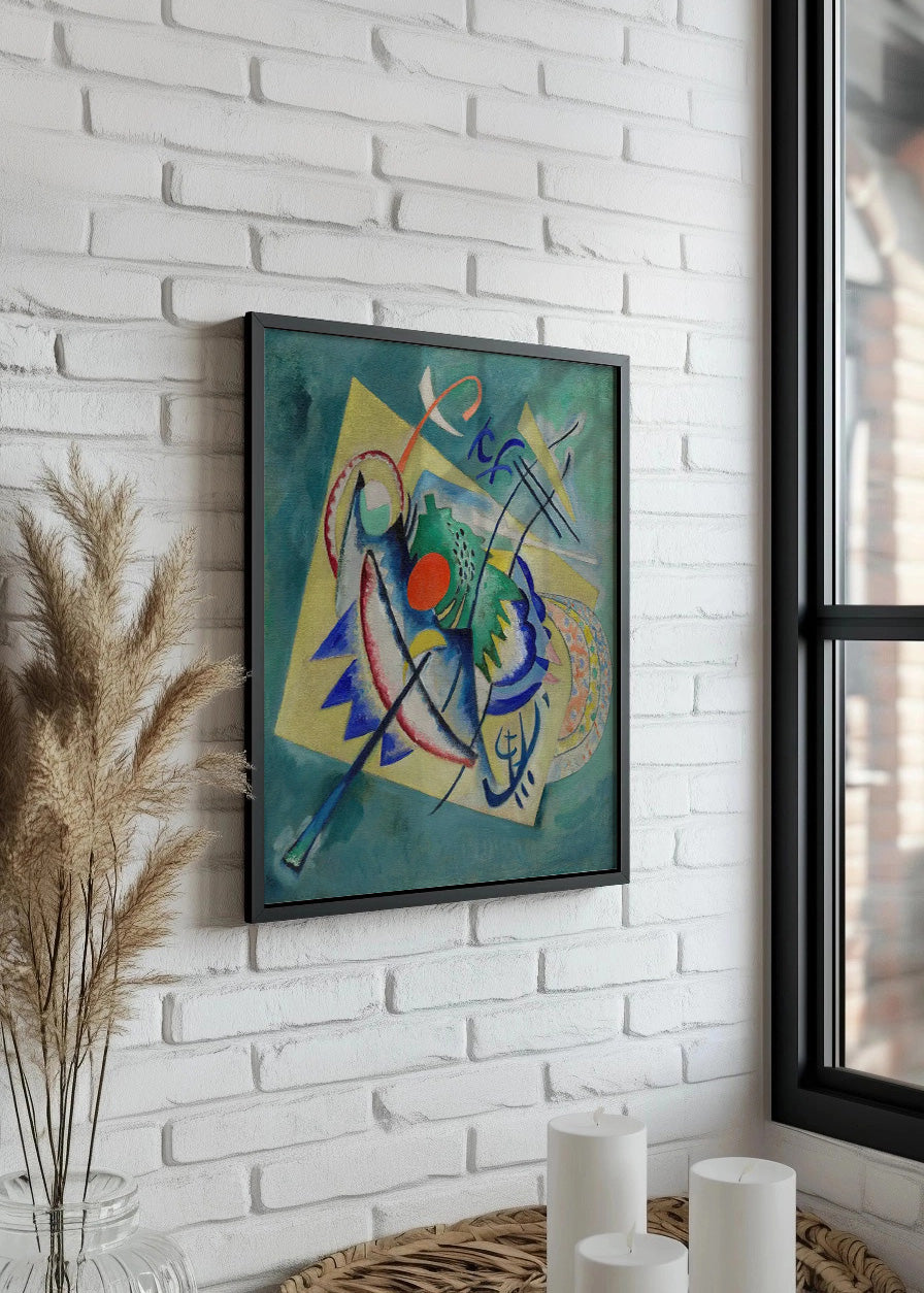 Cuadro Ovalo rojo (Kandinsky)