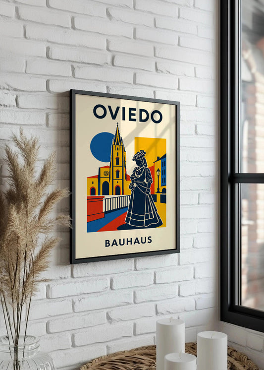Oviedo Poster Bauhaus