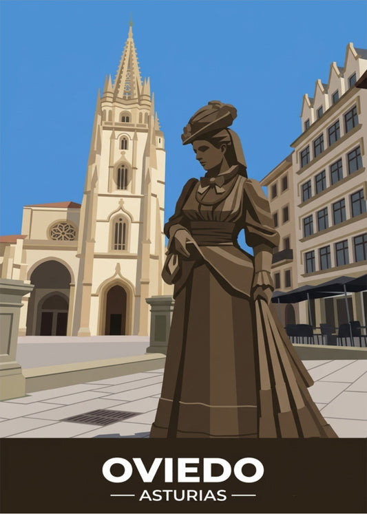Monumento de La Regenta - Flat