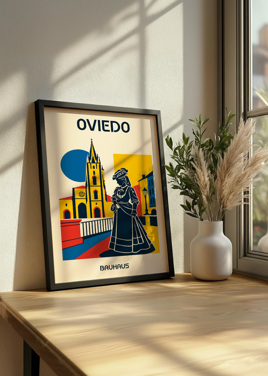 Oviedo Poster Bauhaus