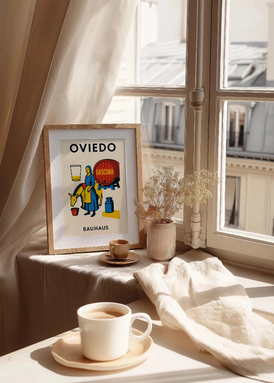 Cuadro Oviedo Poster Bauhaus