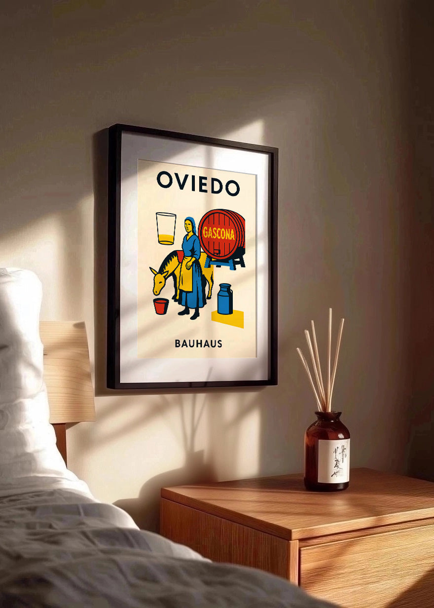 Cuadro Oviedo Poster Bauhaus