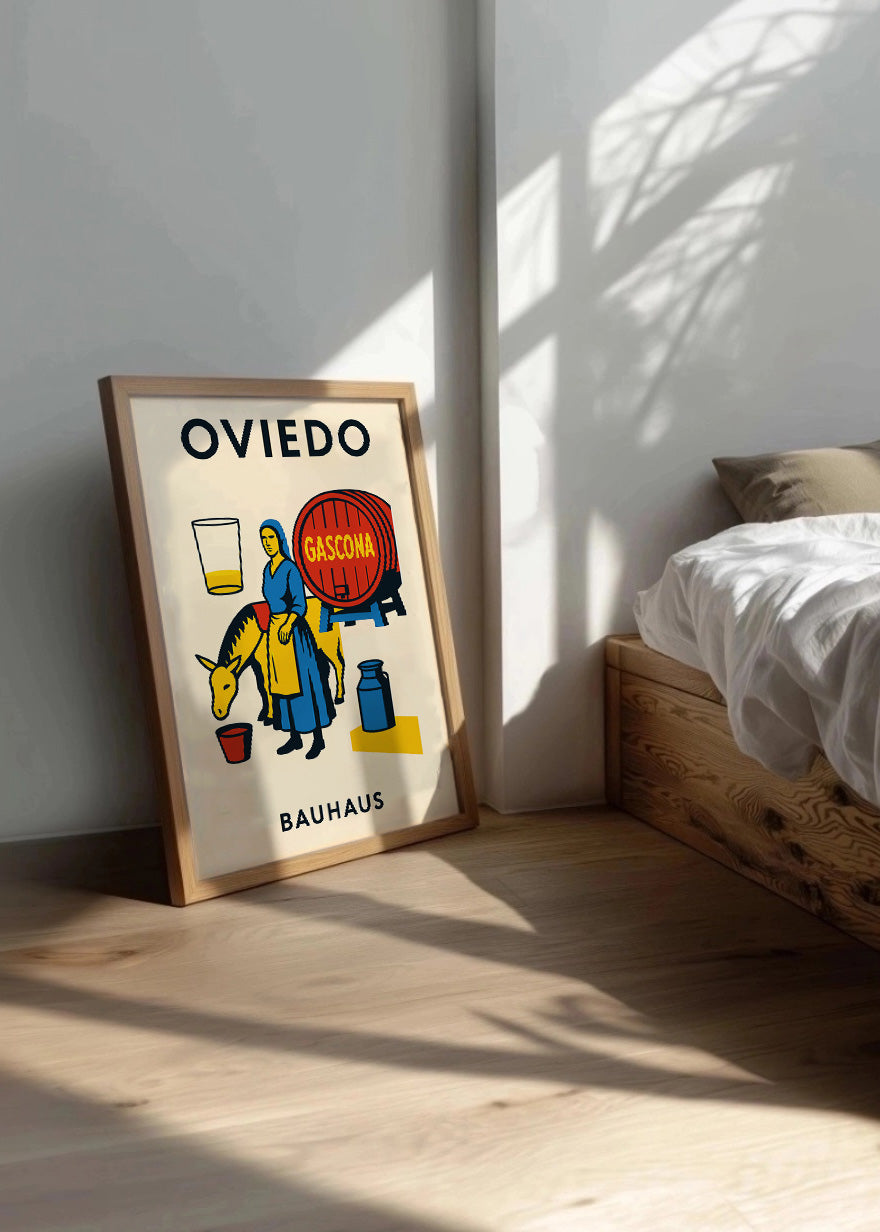 Cuadro Oviedo Poster Bauhaus