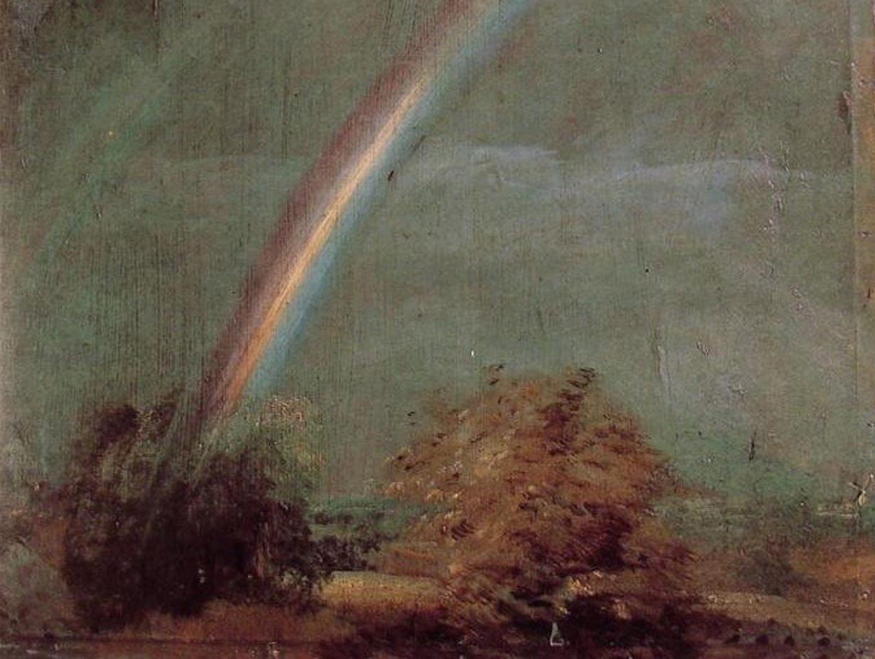 Cuadro de ​Paisaje con doble arco iris (John Constable) - Fine Artic