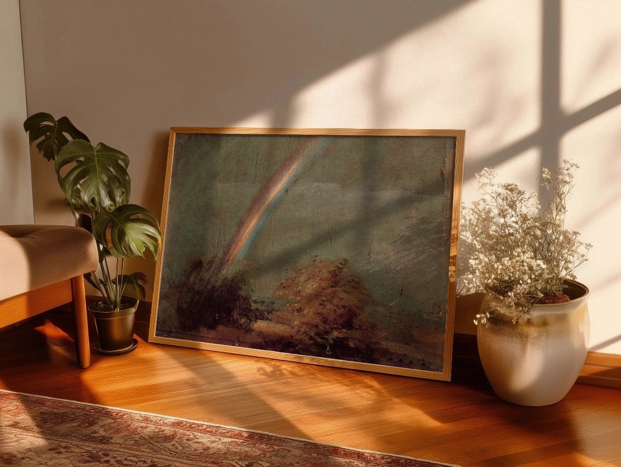 Cuadro de ​Paisaje con doble arco iris (John Constable) - Fine Artic