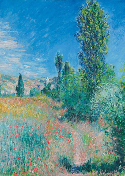 Cuadro ​Paisaje en la isla de Saint Martin (Claude Monet)
