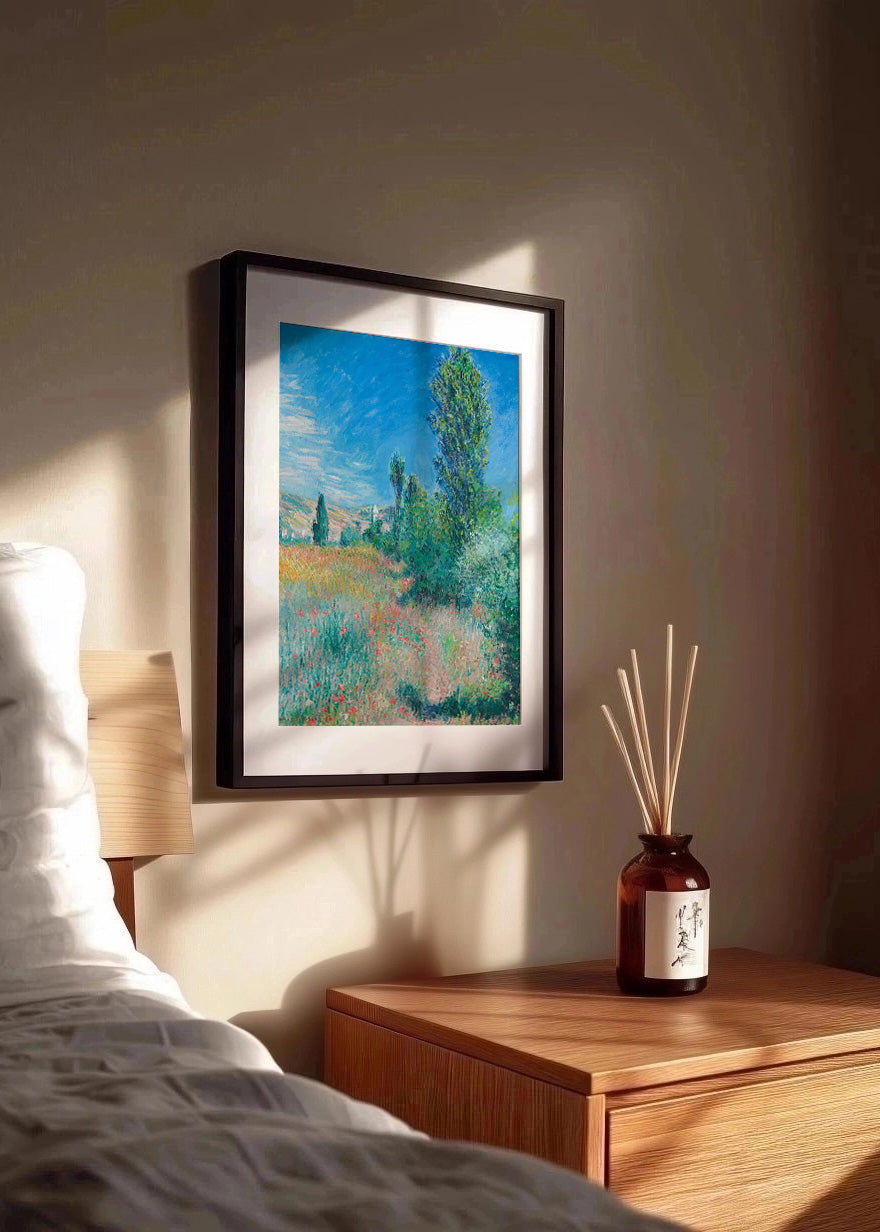 Cuadro ​Paisaje en la isla de Saint Martin (Claude Monet)