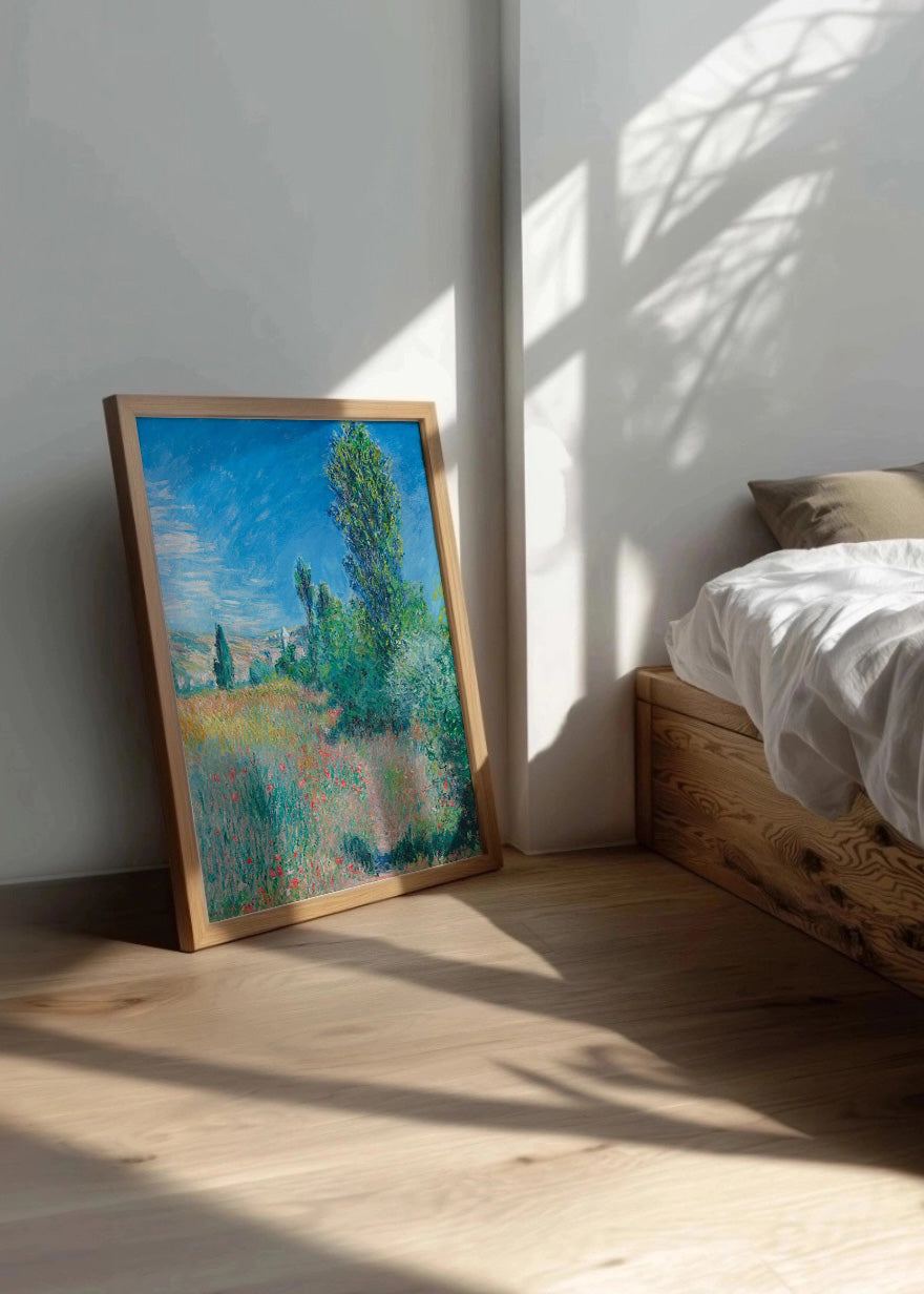 Cuadro ​Paisaje en la isla de Saint Martin (Claude Monet)