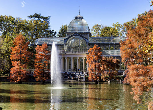 Cuadro Palacio de Cristal del Retiro (vpogarcia CC BY-SA 2.0)