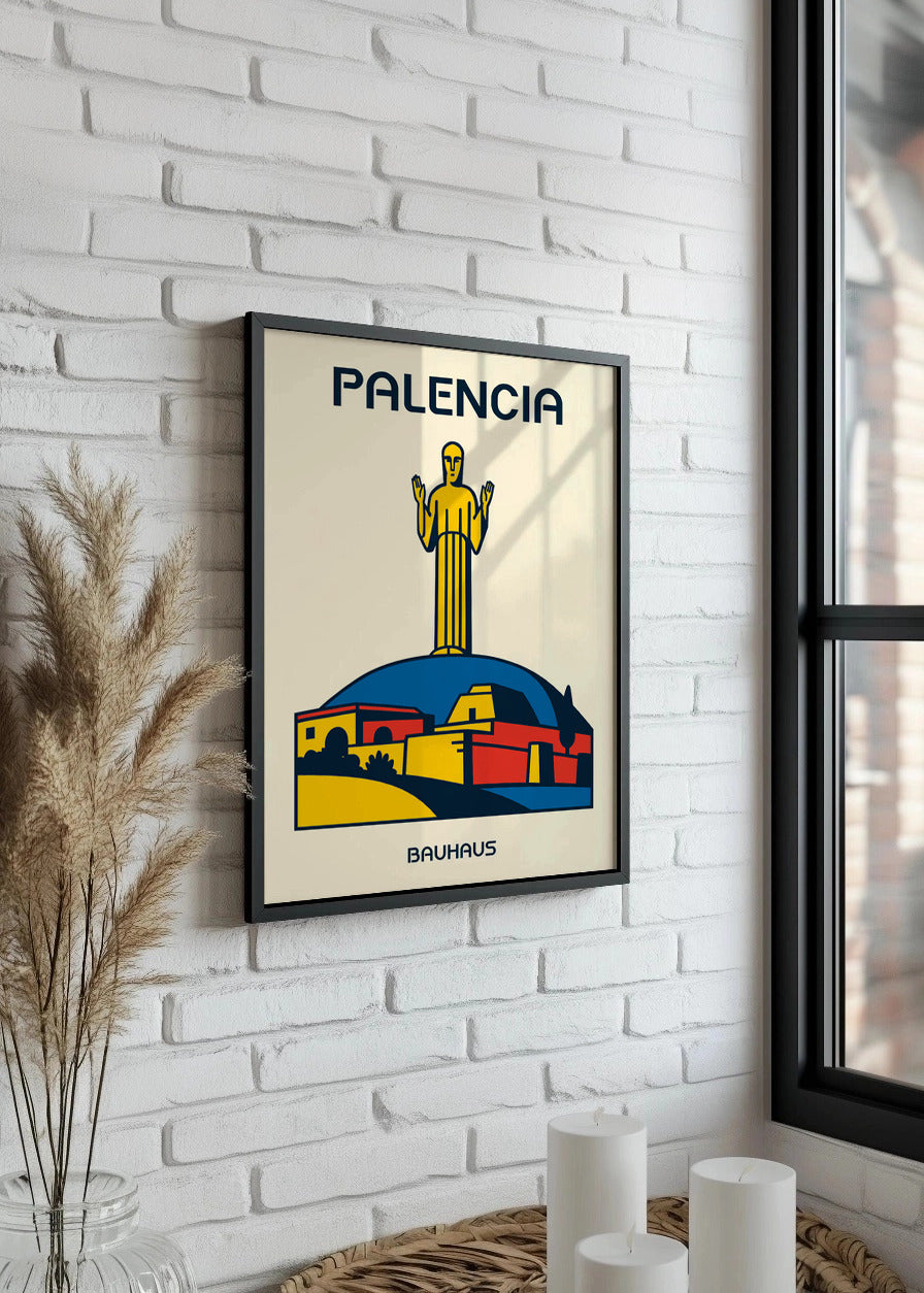 Cuadro Palencia Poster Bauhaus