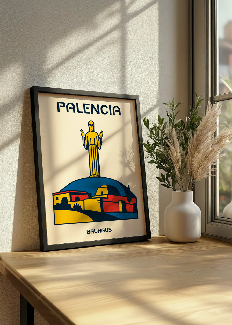 Cuadro Palencia Poster Bauhaus
