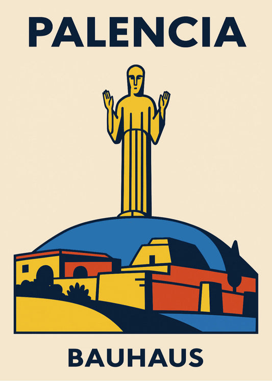 Cuadro Palencia Poster Bauhaus