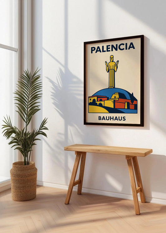 Cuadro Palencia Poster Bauhaus