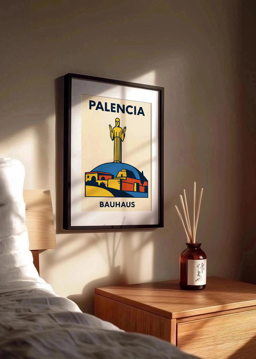 Cuadro Palencia Poster Bauhaus