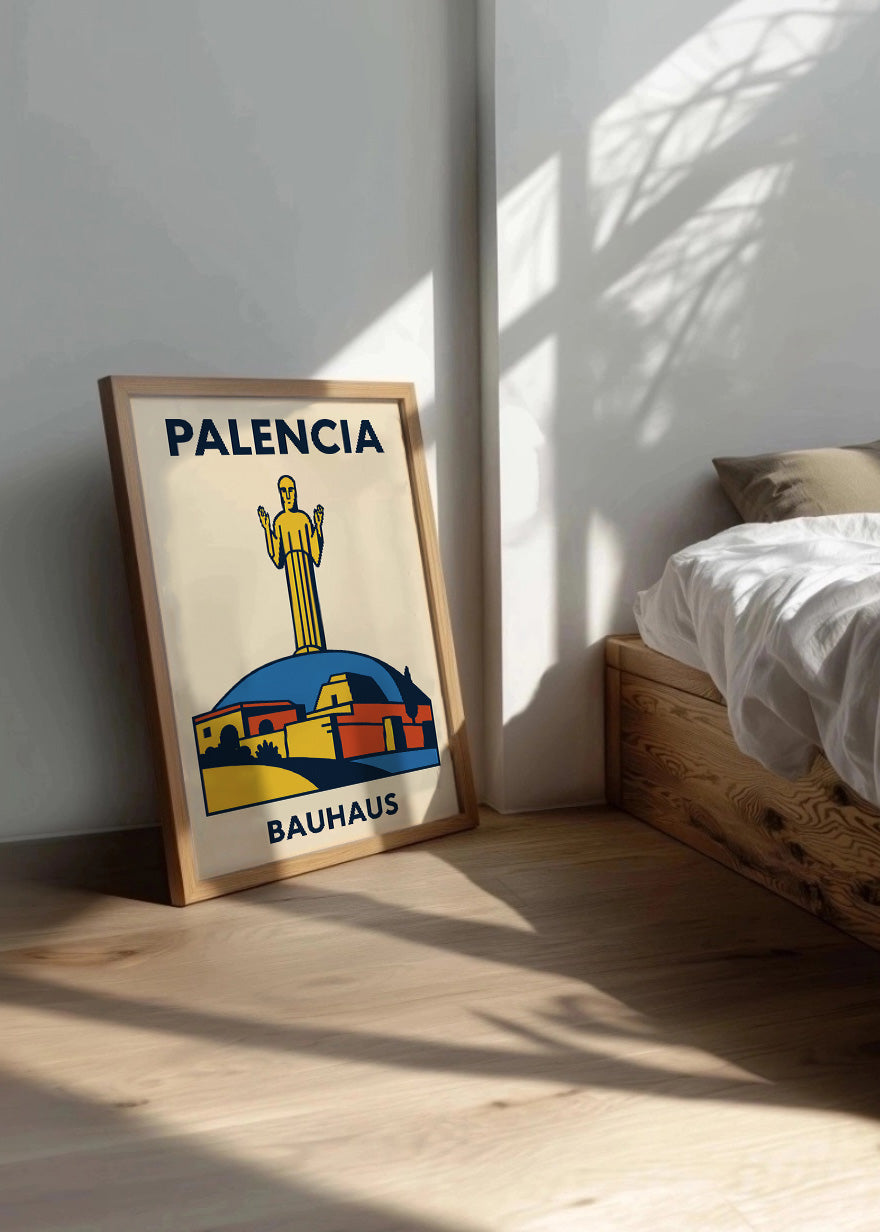 Cuadro Palencia Poster Bauhaus