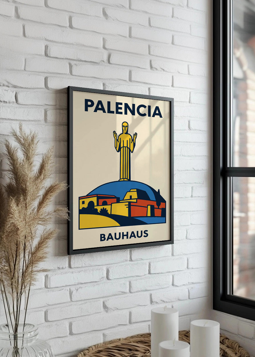 Cuadro Palencia Poster Bauhaus