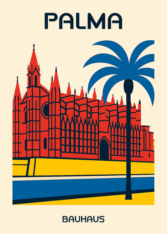 Cuadro Palma Poster Bauhaus