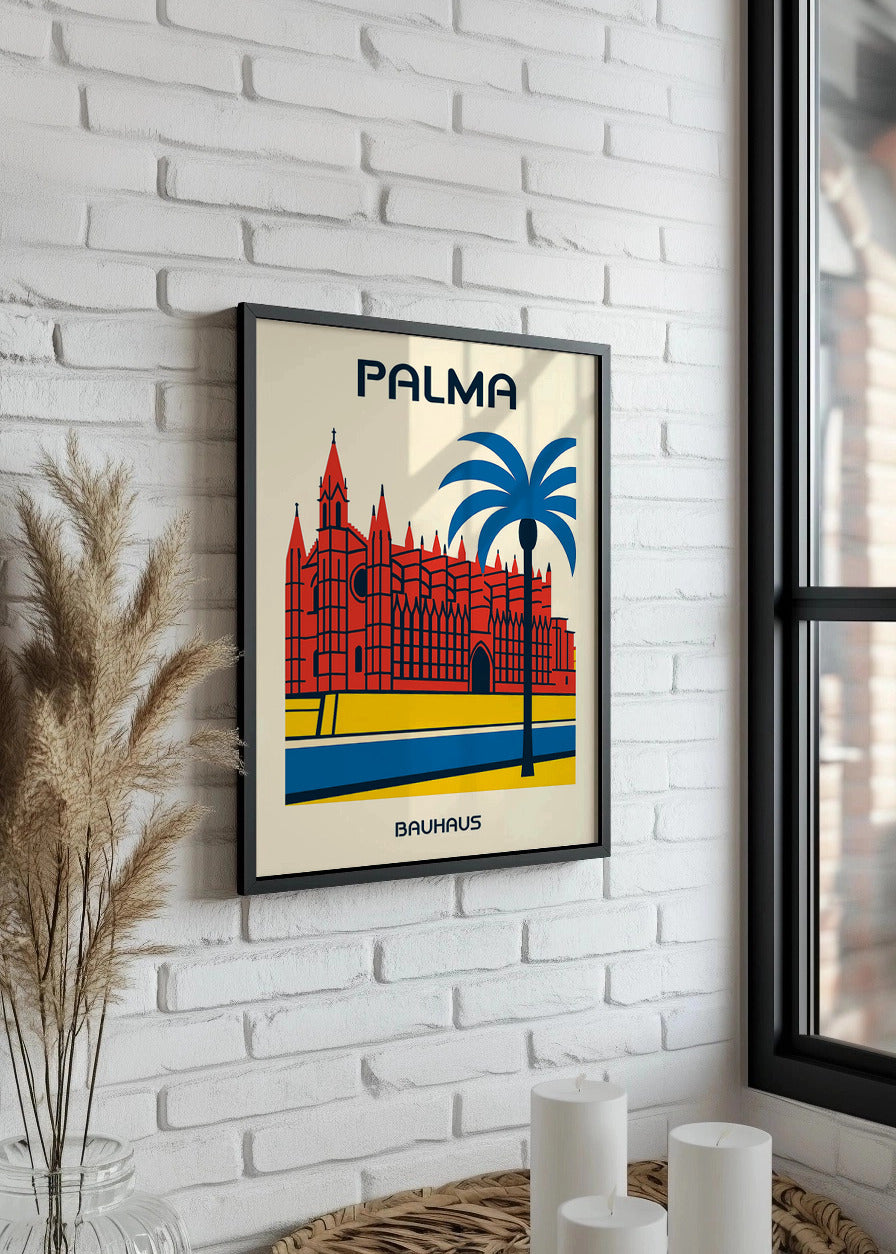 Cuadro Palma Poster Bauhaus
