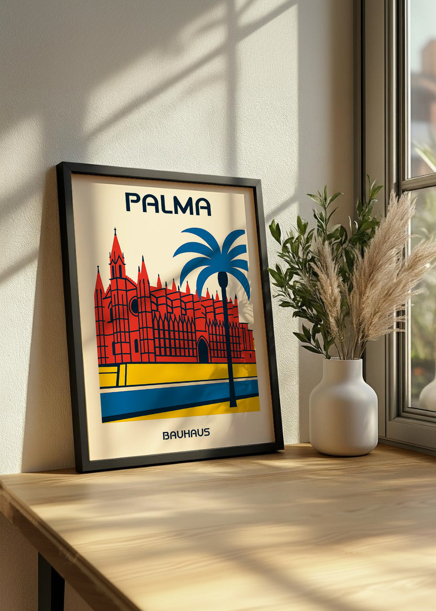 Cuadro Palma Poster Bauhaus