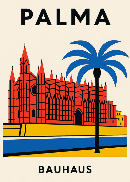 Cuadro Palma Poster Bauhaus
