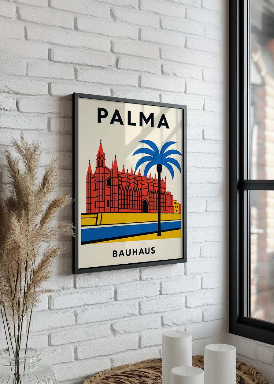 Cuadro Palma Poster Bauhaus