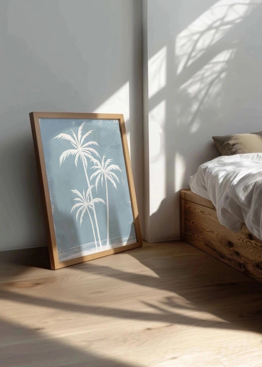 Cuadro Palmeritas grises