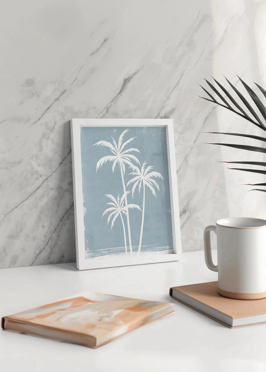 Cuadro Palmeritas grises