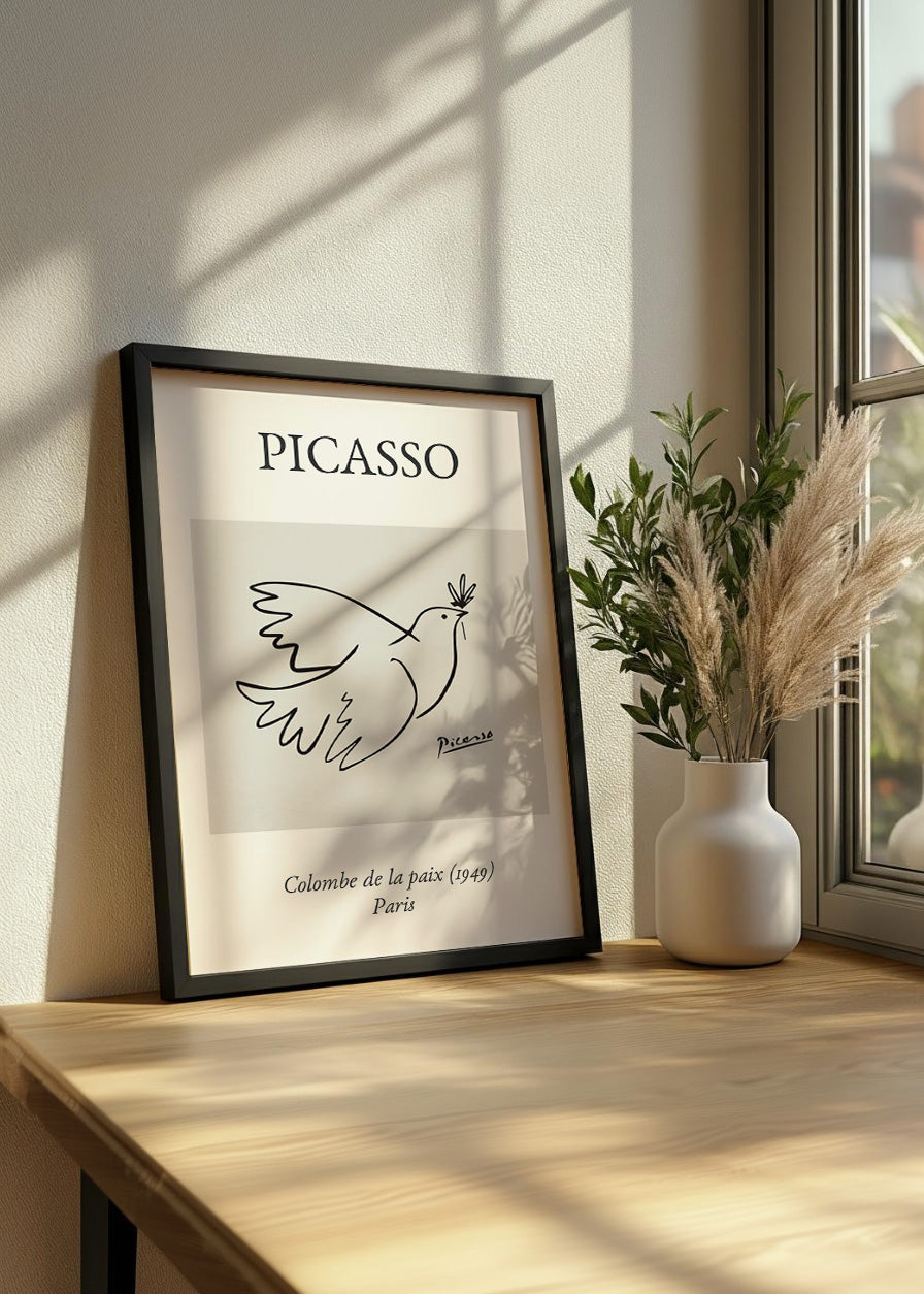 Cuadro Paloma de la paz Picasso