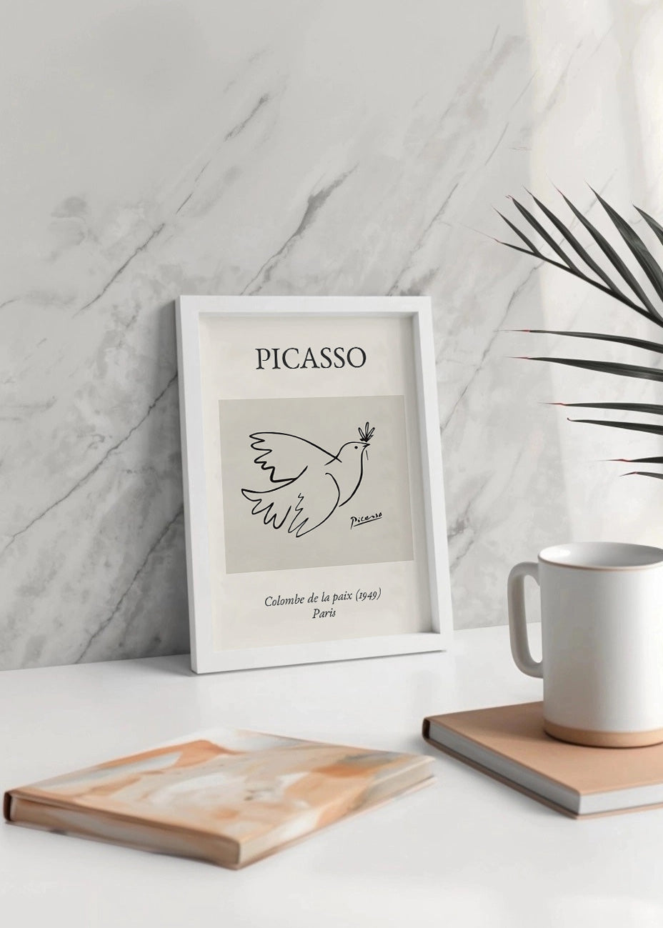 Cuadro Paloma de la paz Picasso