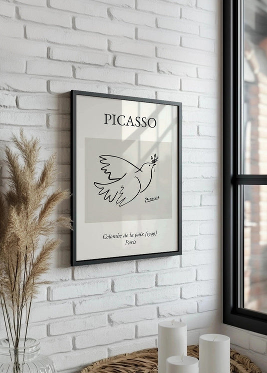 Cuadro Paloma de la paz Picasso