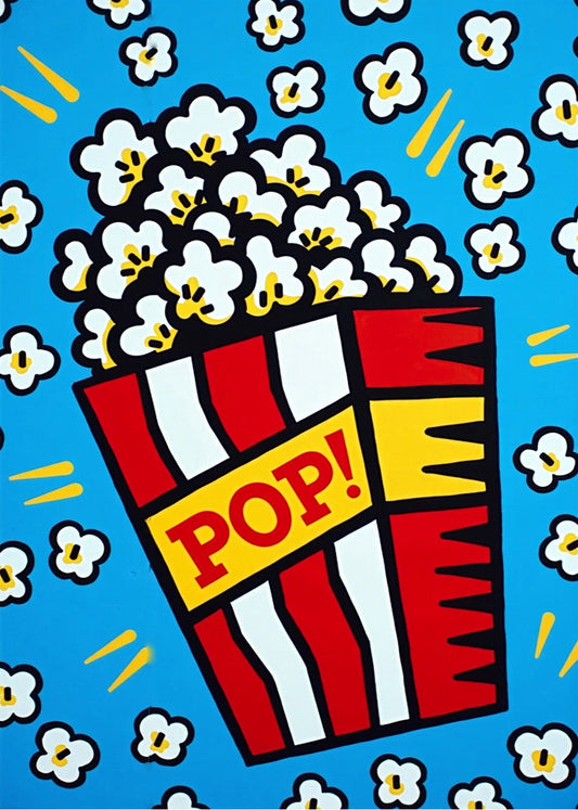 Cuadro Palomitas Pop