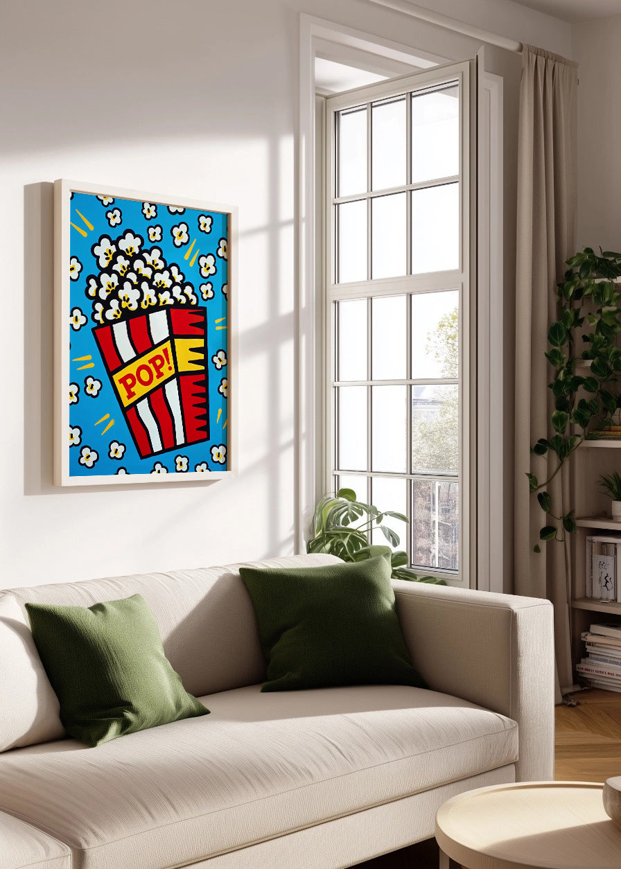 Cuadro Palomitas Pop