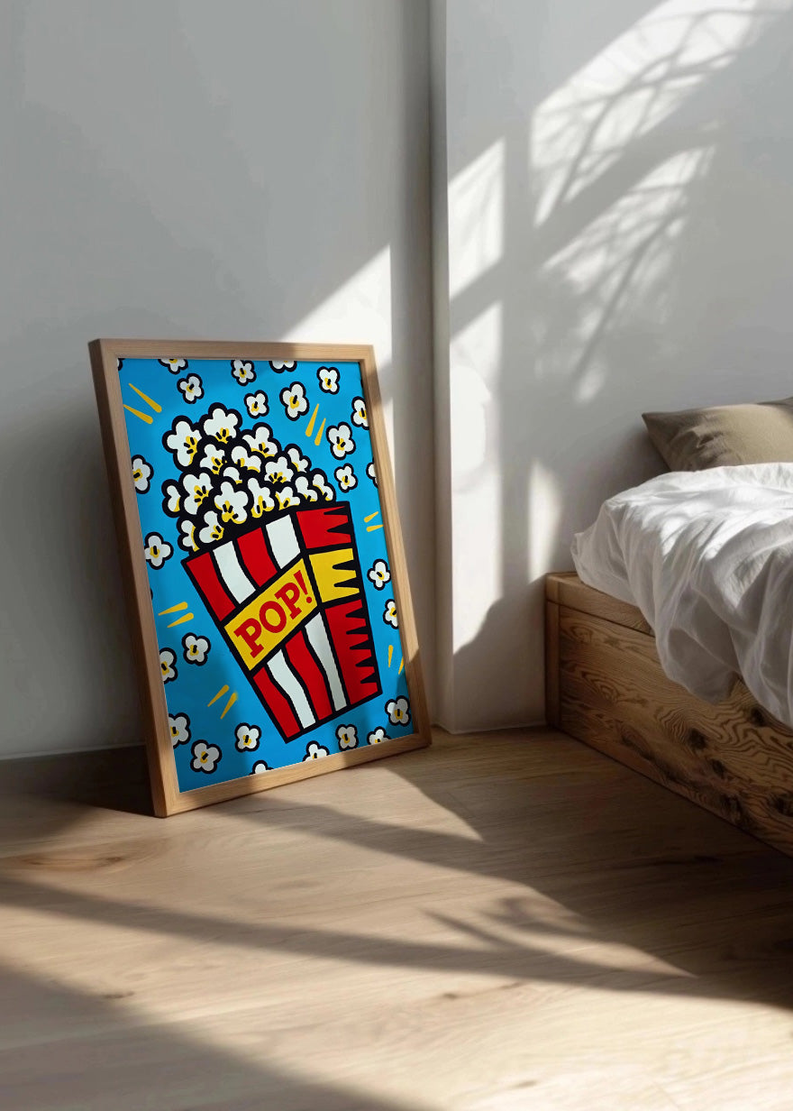 Cuadro Palomitas Pop