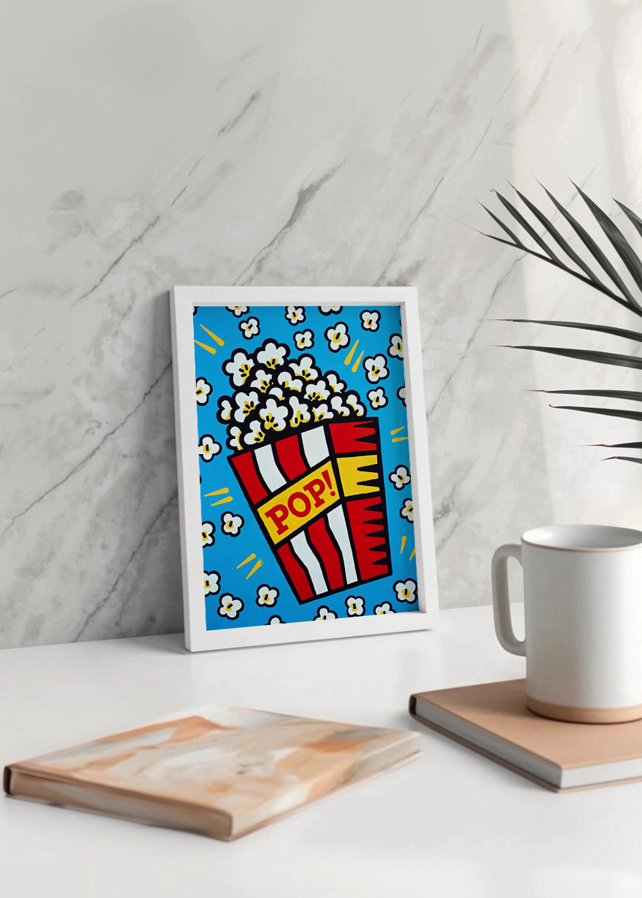 Cuadro Palomitas Pop