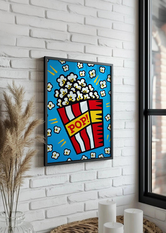 Cuadro Palomitas Pop