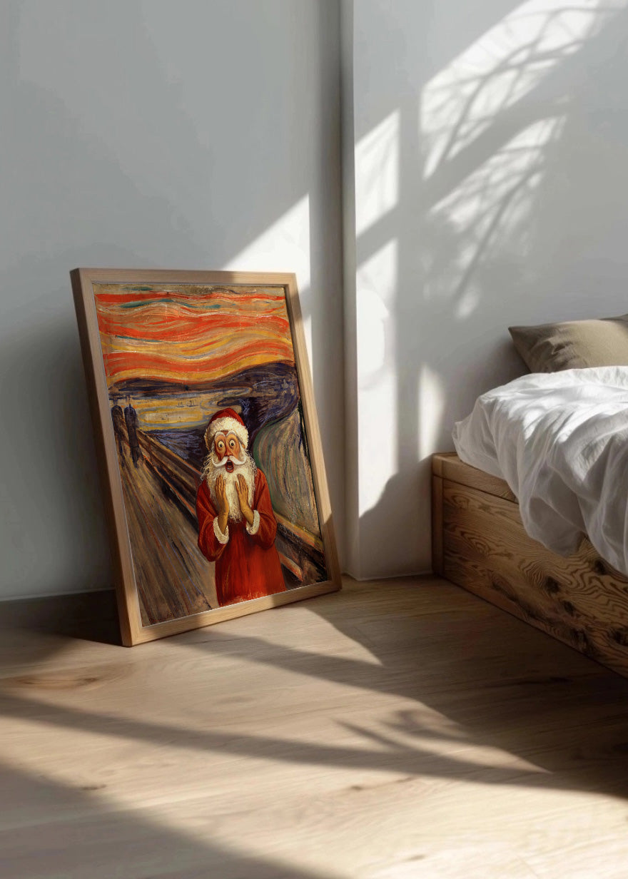Cuadro ​Papa Noel en EL Grito