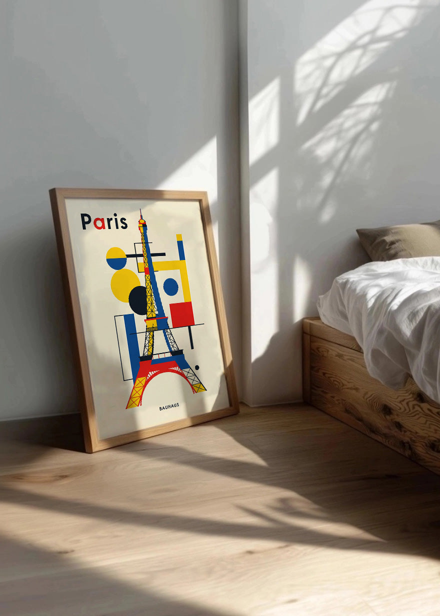 Cuadro Paris Poster Bauhaus