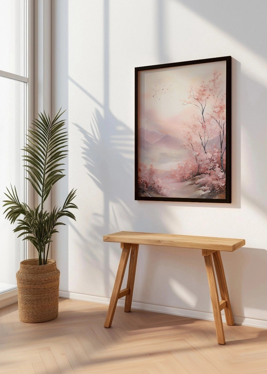 Cuadro ​Pasaje rosa