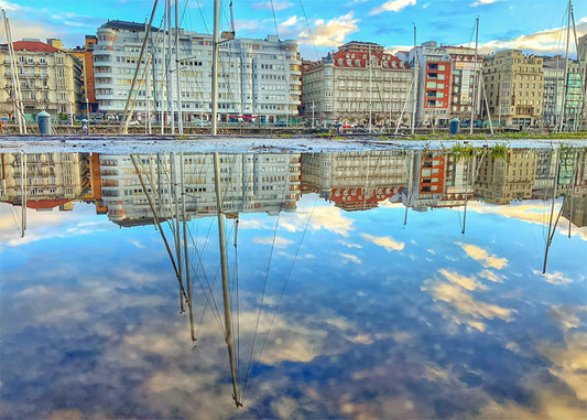 Cuadro Paseo de Castelar Santander